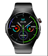 HKM-358611 Smart Watch with Wireless Charging and ECG Monitoring for iOS and Android Devices