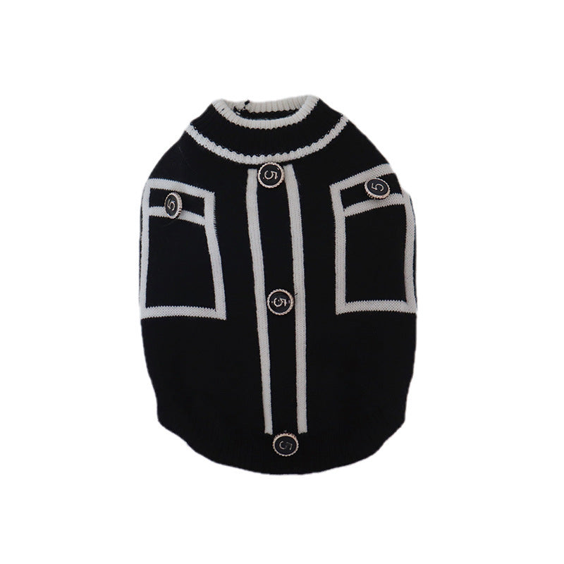 HKM-358675 Cozy Wool Sweater for Small Dogs - Country Style, Various Sizes Available