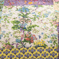 HKM-358867 Three-Piece Cotton Bedding Set with Floral Design, Suitable for 1.8m Beds, Includes Duvet Cover and Pillowcases