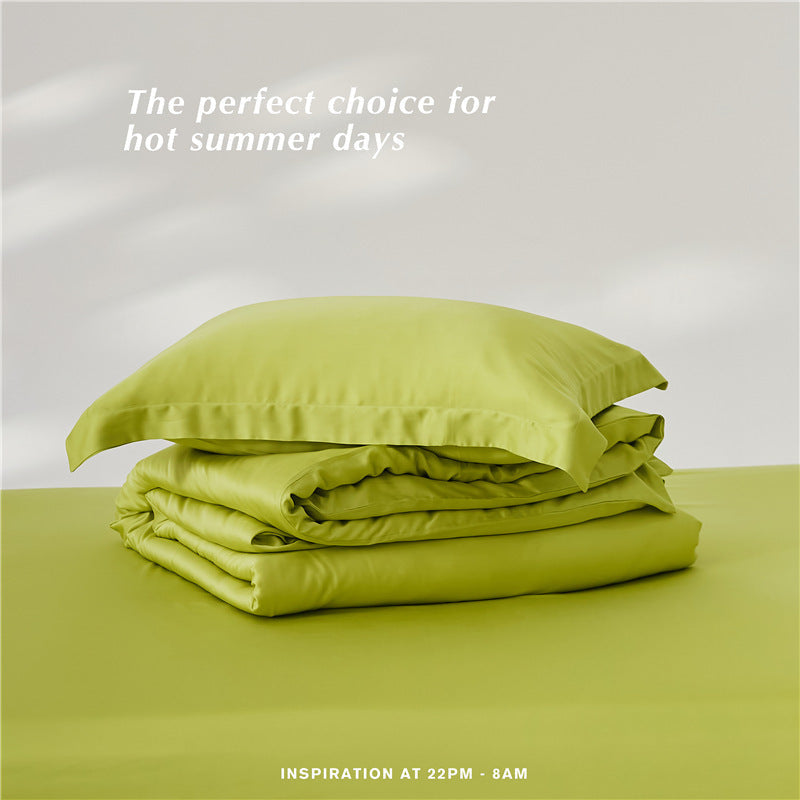 HKM-358931 Lyocell Quilt Cover Set for Spring and Summer – Multiple Sizes Available