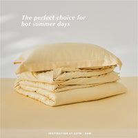 HKM-358931 Lyocell Quilt Cover Set for Spring and Summer – Multiple Sizes Available