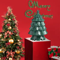 HKM-359059 Desktop Alcohol Fireplace - Christmas Tree Decoration for Cozy Home Heating