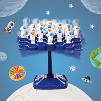 HKM-359059 Frog Astronaut Panda Balancing Board Game for Two Players - Educational Toy for Kids