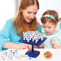 HKM-359059 Frog Astronaut Panda Balancing Board Game for Two Players - Educational Toy for Kids
