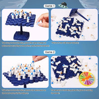 HKM-359059 Frog Astronaut Panda Balancing Board Game for Two Players - Educational Toy for Kids