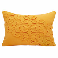 HKM-359059 Modern Minimalist Geometric Sunflower Pillow Cover for Living Room and Bed - Various Sizes Available
