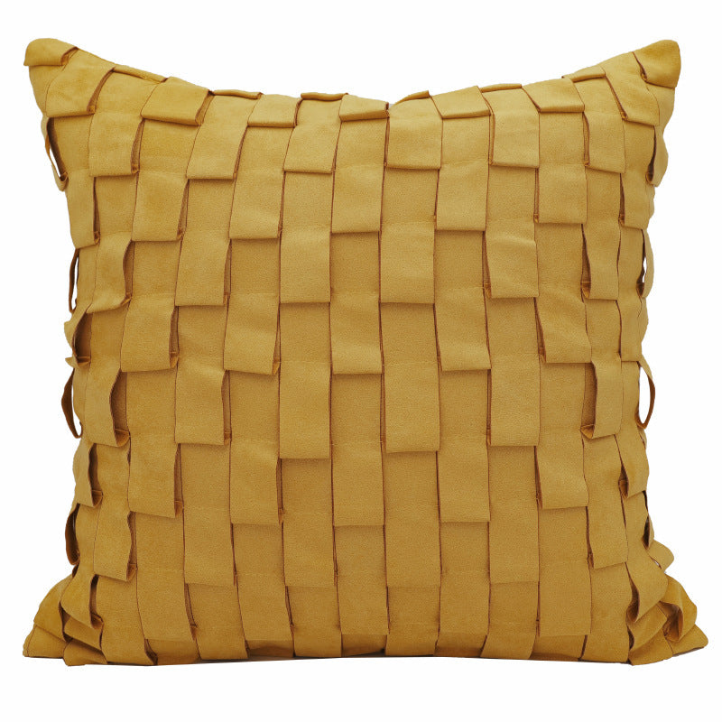 HKM-359059 Modern Minimalist Geometric Sunflower Pillow Cover for Living Room and Bed - Various Sizes Available