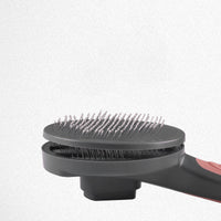 HKM-359187 Pet Hair Removal Brush for Dogs and Cats with Ergonomic Handle and Fine Needle Design
