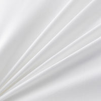HKM-359251 Pure White Long-Staple Cotton Four-Piece Bedding Set with Bed Sheet, Quilt Cover, and Pillowcases