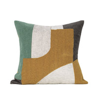 HKM-359315 Simple Modern Embroidered Square Pillow for Living Room and Bedroom Decor