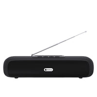 HKM-359315 Wireless Subwoofer with Long Strip Design and USB Charging, 5W*2 Power Output