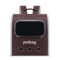HKM-359443 Large Capacity Portable Cat Backpack with Transparent Window for Easy Travel