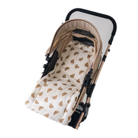 HKM-359571 Cotton Infant Stroller Cushion Mat with Non-Slip Design in Assorted Colors and Patterns