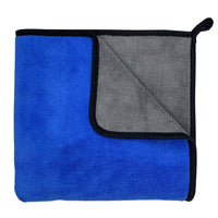 HKM-359571 Plus-sized Pet Shower Bath Towel in Yellow Gray, Blue Gray, and Green Gray - Soft Fiber Material