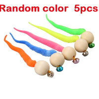 HKM-359699 Pet cat toy tail bell