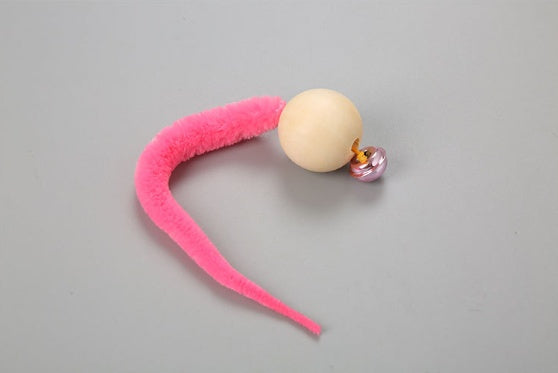 HKM-359699 Pet cat toy tail bell
