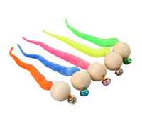 HKM-359699 Pet cat toy tail bell