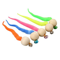 HKM-359699 Pet cat toy tail bell