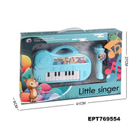 HKM-359891 Music Keyboard Toy with Microphone for Kids 1-3 Years – Educational Mini Piano with Lights and Sounds