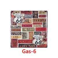 HKM-360083 Creative Retro Tin Metal Wall Art for Home, Bar, Coffee Shop, KTV - 30x20cm