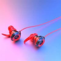 HKM-360147 Wired In-Ear Gaming Headset with Microphone for Mobile Games - 3.5mm Plug