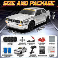 HKM-360211 1:16 Scale 4WD Remote Control Drift Car with Gyro, 50km/H Speed, 2.4GHz, Indoor/Outdoor Use