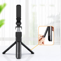 HKM-360467 Aluminum Alloy Selfie Stick for Mobile Phones with Live Support