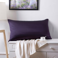 HKM-360467 Double-Sided Mulberry Silk Pillowcase in European Style - Elegant Tie-Dye Design