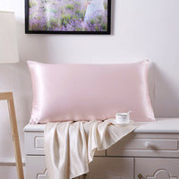 HKM-360467 Double-Sided Mulberry Silk Pillowcase in European Style - Elegant Tie-Dye Design