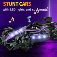 HKM-360659 4WD Stunt Spray Remote Control Karts with Gesture Sensor for Indoor-Outdoor Racing Fun