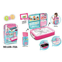 HKM-360979 3-in-1 Educational Drawing Backpack and Magnetic Drawing Board Play Set for Kids Ages 2-13