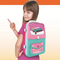 HKM-360979 3-in-1 Educational Drawing Backpack and Magnetic Drawing Board Play Set for Kids Ages 2-13