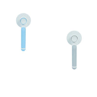 HKM-361171 135-Degree Round Handle Pet Passage Comb with Self-Cleaning Feature