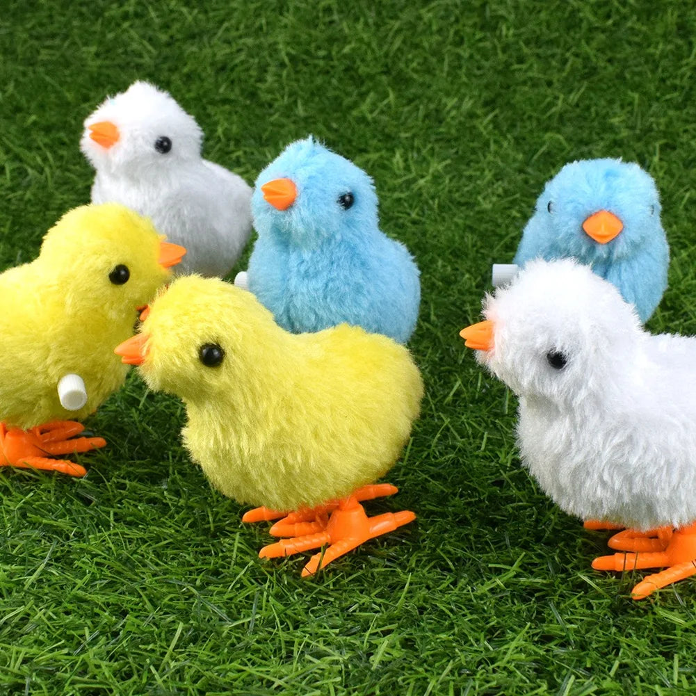 KTX-361235 Clockwork Plush Rabbit Toy - Fun Educational Stuffed Animal for Kids - Perfect for Easter and Gifts