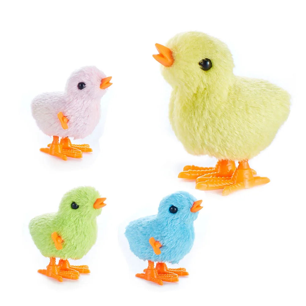 KTX-361235 Clockwork Plush Rabbit Toy - Fun Educational Stuffed Animal for Kids - Perfect for Easter and Gifts