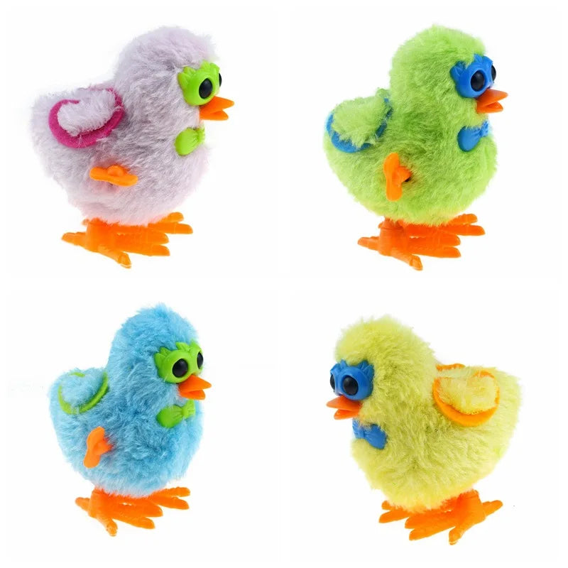 KTX-361235 Clockwork Plush Rabbit Toy - Fun Educational Stuffed Animal for Kids - Perfect for Easter and Gifts