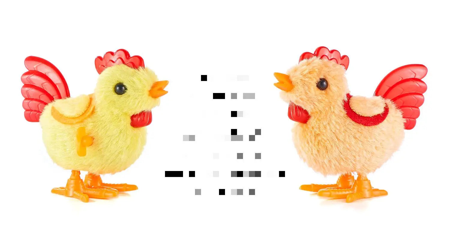 KTX-361235 Clockwork Plush Rabbit Toy - Fun Educational Stuffed Animal for Kids - Perfect for Easter and Gifts