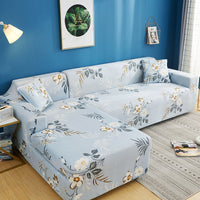 HKM-361235 Modern Elastic Kaleidoscope Polyester Sofa Cover - Various Patterns and Sizes Available