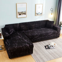 HKM-361235 Modern Elastic Kaleidoscope Polyester Sofa Cover - Various Patterns and Sizes Available