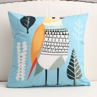 HKM-361299 Cartoon Short Plush Pillow for Home and Outdoor Decoration
