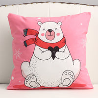 HKM-361299 Cartoon Short Plush Pillow for Home and Outdoor Decoration