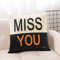 HKM-361299 Cartoon Short Plush Pillow for Home and Outdoor Decoration