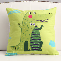 HKM-361299 Cartoon Short Plush Pillow for Home and Outdoor Decoration