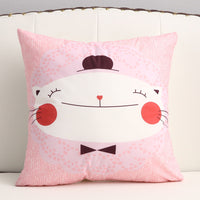 HKM-361299 Cartoon Short Plush Pillow for Home and Outdoor Decoration