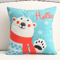 HKM-361299 Cartoon Short Plush Pillow for Home and Outdoor Decoration