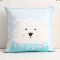 HKM-361299 Cartoon Short Plush Pillow for Home and Outdoor Decoration