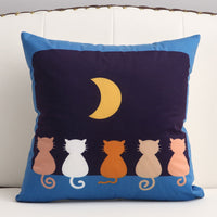 HKM-361299 Cartoon Short Plush Pillow for Home and Outdoor Decoration