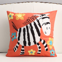 HKM-361299 Cartoon Short Plush Pillow for Home and Outdoor Decoration