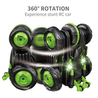 HKM-361811 Transformation 2.4GHz RC Stunt Car Toy - Double-Sided 6WD Drift Truck for Indoor and Outdoor Use