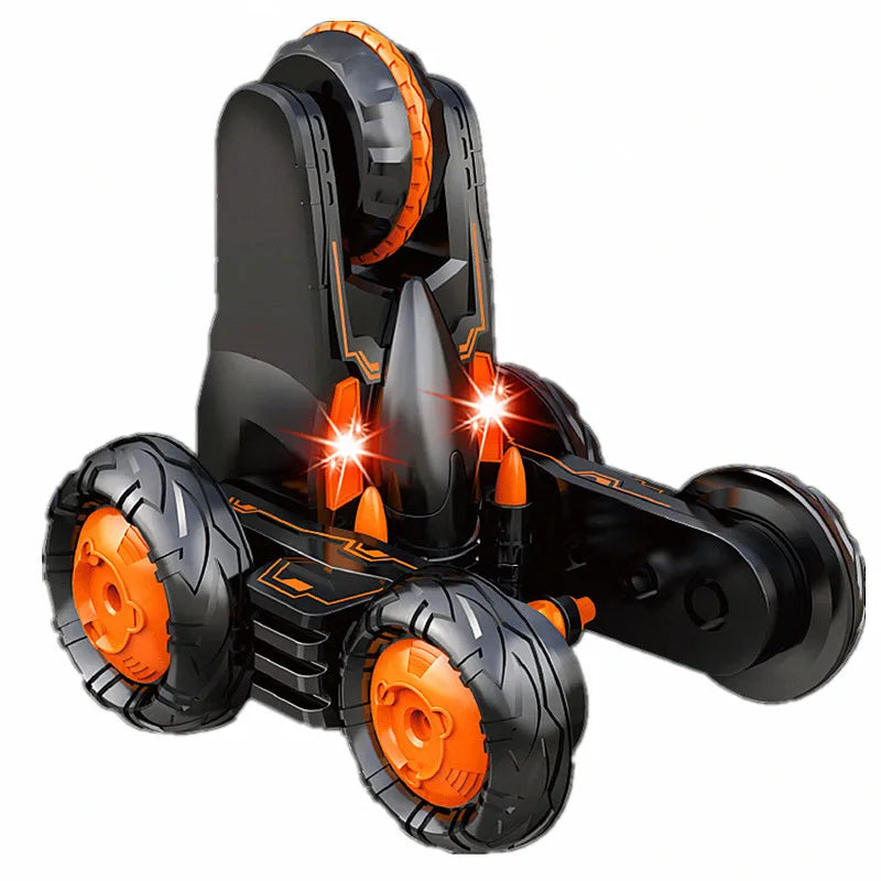 HKM-361811 Transformation 2.4GHz RC Stunt Car Toy - Double-Sided 6WD Drift Truck for Indoor and Outdoor Use